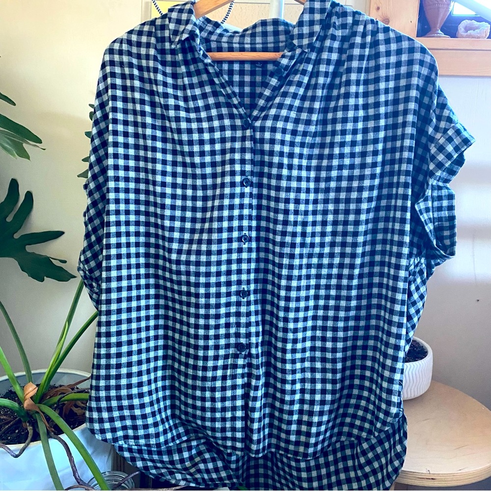 Madewell Boxy Button Down sz XL